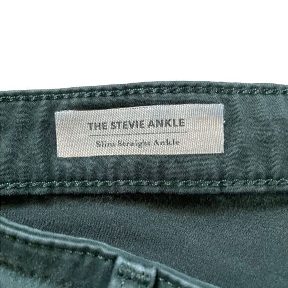 AG ADRIANO GOLDSCHMIED The Stevie Ankle Jean Green Size 29 - Picture 7 of 7